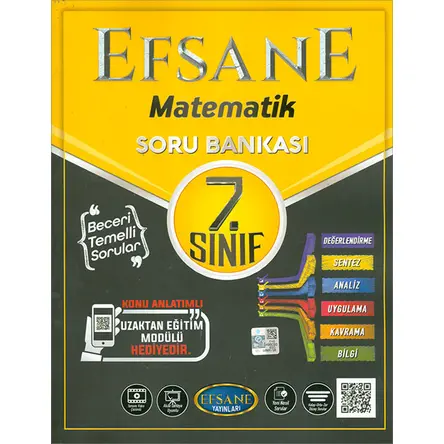 Efsane 2021 7.Sınıf Matematik Soru Bankası