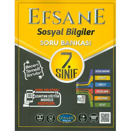 Efsane 2021 7.Sınıf Sosyal Bilgiler Soru Bankası