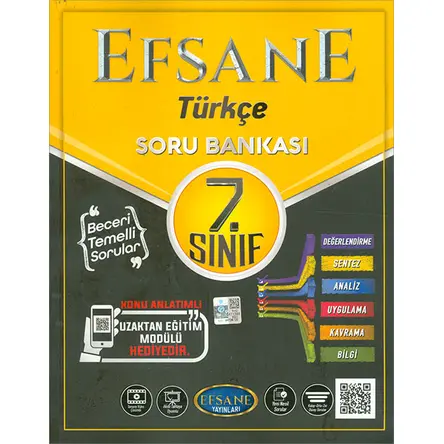 Efsane 2021 7.Sınıf Türkçe Soru Bankası