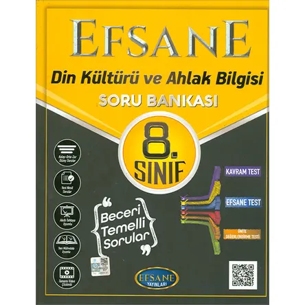 Efsane 2021 8. Sınıf Din Kültürü ve Ahlak Bilgisi Soru Bankası