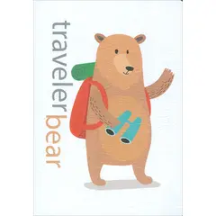 Traveler Bear - Süresiz Ajanda - Eğiten Kitap