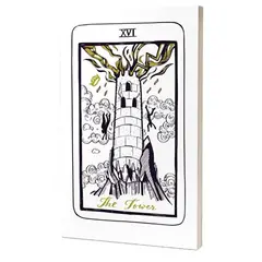 Tarot XVI Kule - Süresiz Ajanda - Eğiten Kitap