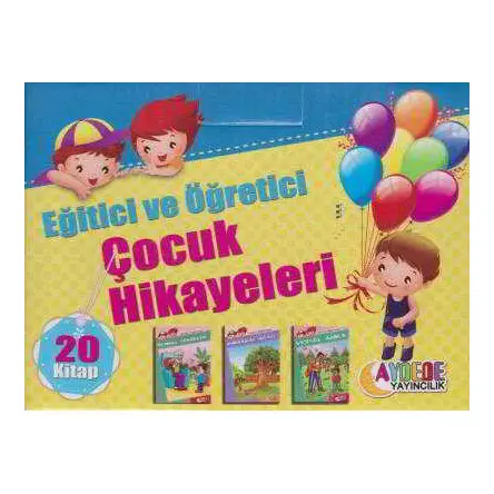 Eğitici ve Öğretici Çocuk Hikayeleri Dizisi 20 Kitap Aydede Yayıncılık