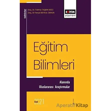 Eğitim Bilimleri Alanında Uluslararası Araştırmalar