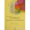 Türkçe Eğitimi ve Öğretimi - Rifat Oymak - Umuttepe Yayınları