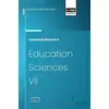 International Research in Education Sciences VII