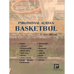 Psikososyal Açıdan Basketbol - Ersin Afacan - Gazi Kitabevi