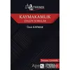 Kaymakamlık - Özgün Sorular - Ümit Kaymak - Kuram Kitap