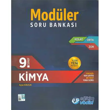 Eğitim Vadisi 9.Sınıf Kimya Modüler Soru Bankası