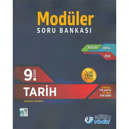 Eğitim Vadisi 9.Sınıf Tarih Modüler Soru Bankası