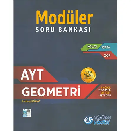 Eğitim Vadisi AYT Geometri Modüler Soru Bankası