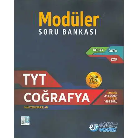 Eğitim Vadisi TYT Coğrafya Modüler Soru Bankası