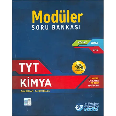 Eğitim Vadisi TYT Kimya Modüler Soru Bankası