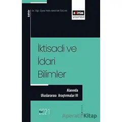 İktisadi ve İdari Bilimler Alanında Uluslararası Araştırmalar 3