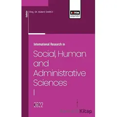 International Research in Social Humanities and Administrative I