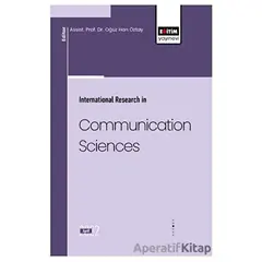 İnternational Research İn Communication Sciences - Kolektif - Eğitim Yayınevi - Bilimsel Eserler