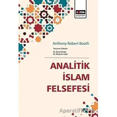 Analitik İslam Felsefesi - Emel Sünter - Eğitim Yayınevi - Ders Kitapları