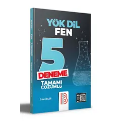 Benim Hocam YÖKDİL Fen Tamamı Çözümlü 5 Deneme