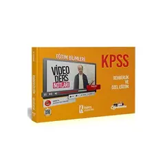 İsem 2021 KPSS Eğitim Bilimleri Rehberlik ve Özel Eğitim Video Ders Notları