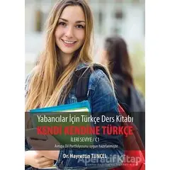 Yabancılar için Türkçe Ders Kitabı - Kendi Kendine Türkçe - Hayrettin Tunçel - Cinius Yayınları