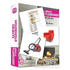 Miracle Flashcards - Household Objects Box 45 Cards - Kolektif - MK Publications