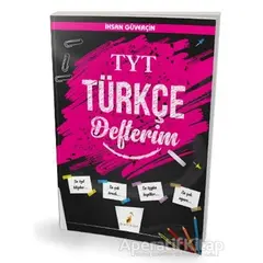 YKS TYT Türkçe Defterim - İhsan Güverçin - Pelikan Tıp Teknik Yayıncılık