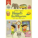 Adım Adım Hayatı Keşfediyorum 6 Yaş - Zeka Geliştiren 88 Soru - Kolektif - Revzen Kitap