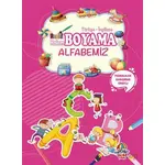 Renkli Kalem Boyama - Alfabemiz - Kolektif - Yağmur Çocuk