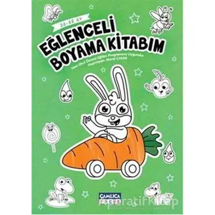 Eğlenceli Boyama Kitabım - Murat Çakar - Çamlıca Çocuk Yayınları
