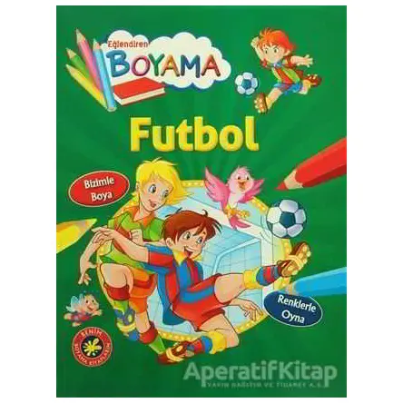 Eğlendiren Boyama - Futbol - Kolektif - Parıltı Yayınları