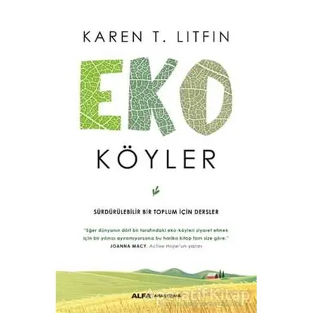 Eko - Köyler - Karen T. Litfin - Alfa Yayınları