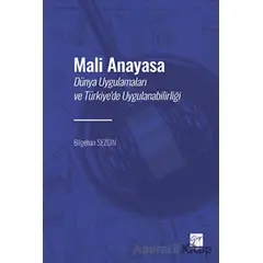 Mali Anayasa - Bilgehan Sezgin - Gazi Kitabevi