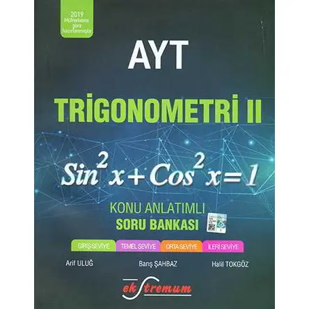 Ekstremum AYT Trigonometri-2 Konu Anlatımlı Soru Bankası