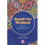 Risaletül Vad Tercümesi - Adudid Din El-iyci - Mütercim Kitap