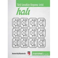 Halı - Türk Sanatları Boyama Serisi - 20 Adet Kartpostal - Asuman Küçükkantarcılar - EDAM