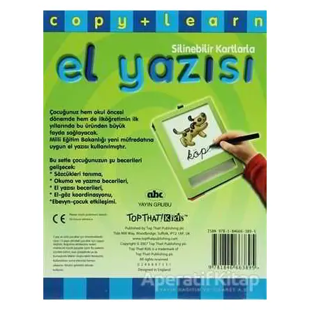 El Yazısı (Copy+Learn) - Kolektif - Abc Yayın Grubu