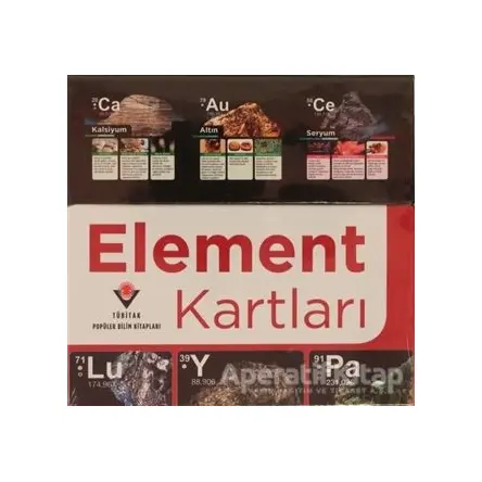 Element Kartları (Kutulu) - Kolektif - TÜBİTAK Yayınları