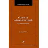 Natıkıyye (Kürrase-i Natıki) - Manzum Sözlük Şerhi - Kamil Ali Gıynaş - Paradigma Akademi Yayınları