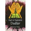 Ayet ve Hadislerle Dualar - Ramazan Tekeş - Elif Yayınları