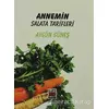 Annemin Salata Tarifleri - Aygün Güneş - Elips Kitap