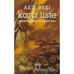 Kara Liste - Akif Beki - Elips Kitap