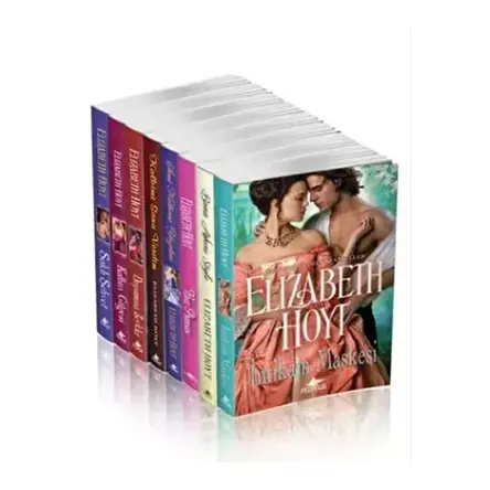 Elizabeth Hoyt Romantik Kitaplar Koleksiyonu Takım Set 8 Kitap - Pegasus Yayınları