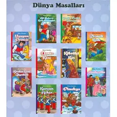 Dünya Masalları Seti - 10 Kitap Takım Büyük Boy - Kolektif - Ema Çocuk