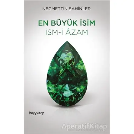 En Büyük İsim - Necmettin Şahinler - Hayykitap