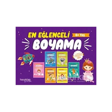 En Eğlenceli Boyama 6’lı Set - Canan Öztürk - Hayykitap