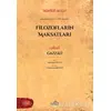 Filozofların Maksatları - İmam-ı Gazali - Endülüs Yayınları