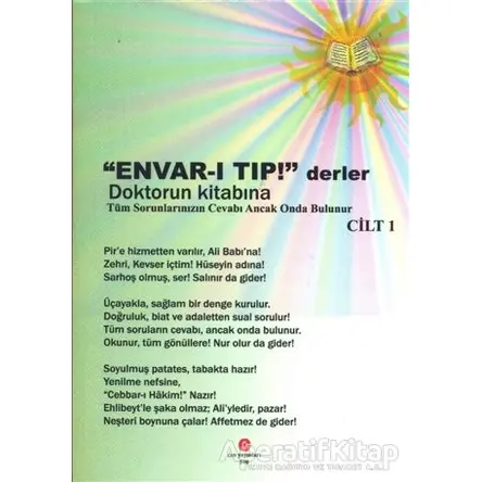 Envar’ı Tıp! Derler Doktorun Kitabına Cilt 1 - Mustafa Karakuş - Can Yayınları (Ali Adil Atalay)