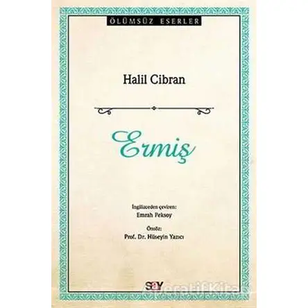 Ermiş - Halil Cibran - Say Yayınları