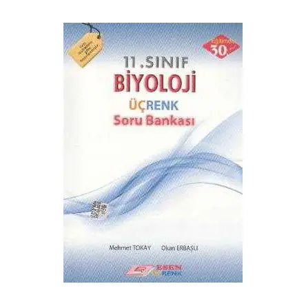 Esen 11.Sınıf Biyoloji Üçrenk Soru Bankası