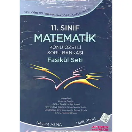 Esen 11.Sınıf İleri Düzey Matematik Soru Bankası Fasikül Seti